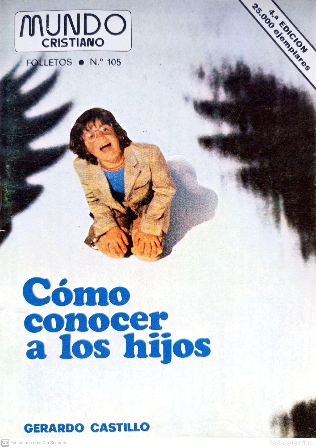 Libros de segunda mano: C&oacute;mo conocer a los hijos - Gerardo Castillo - Foto 1