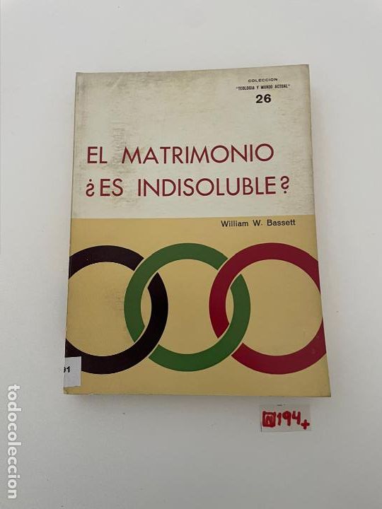 Libros de segunda mano: El Matrimonio &iquest;Es Indisoluble? - Foto 1