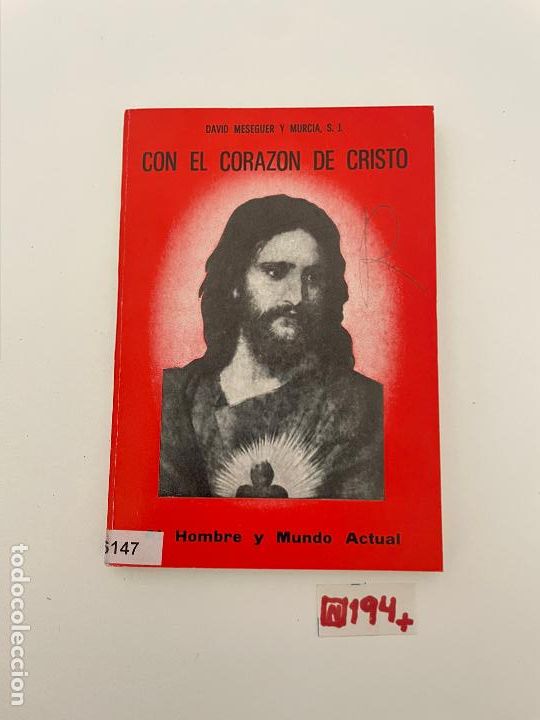 Libros de segunda mano: Con el coraz&oacute;n de Cristo - Foto 1
