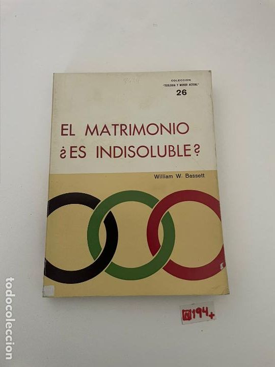 Libros de segunda mano: El Matrimonio &iquest;Es Indisoluble? - Foto 1