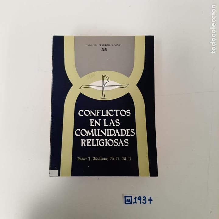 Libros de segunda mano: Conflictos en las comunidades religiosas - Foto 1