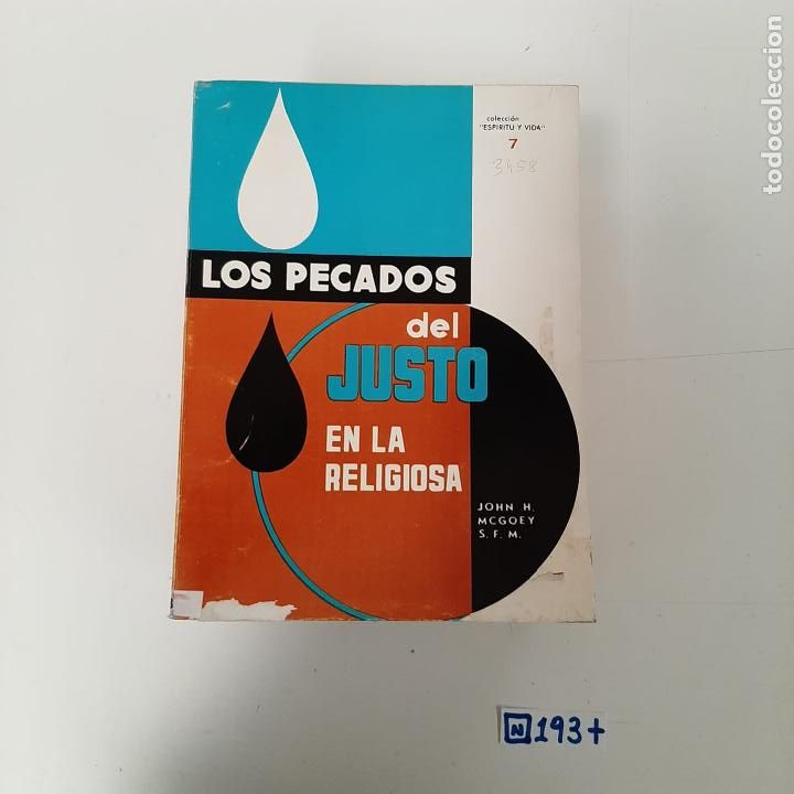 Libros de segunda mano: Los pecados del justo en la religiosa - Foto 1