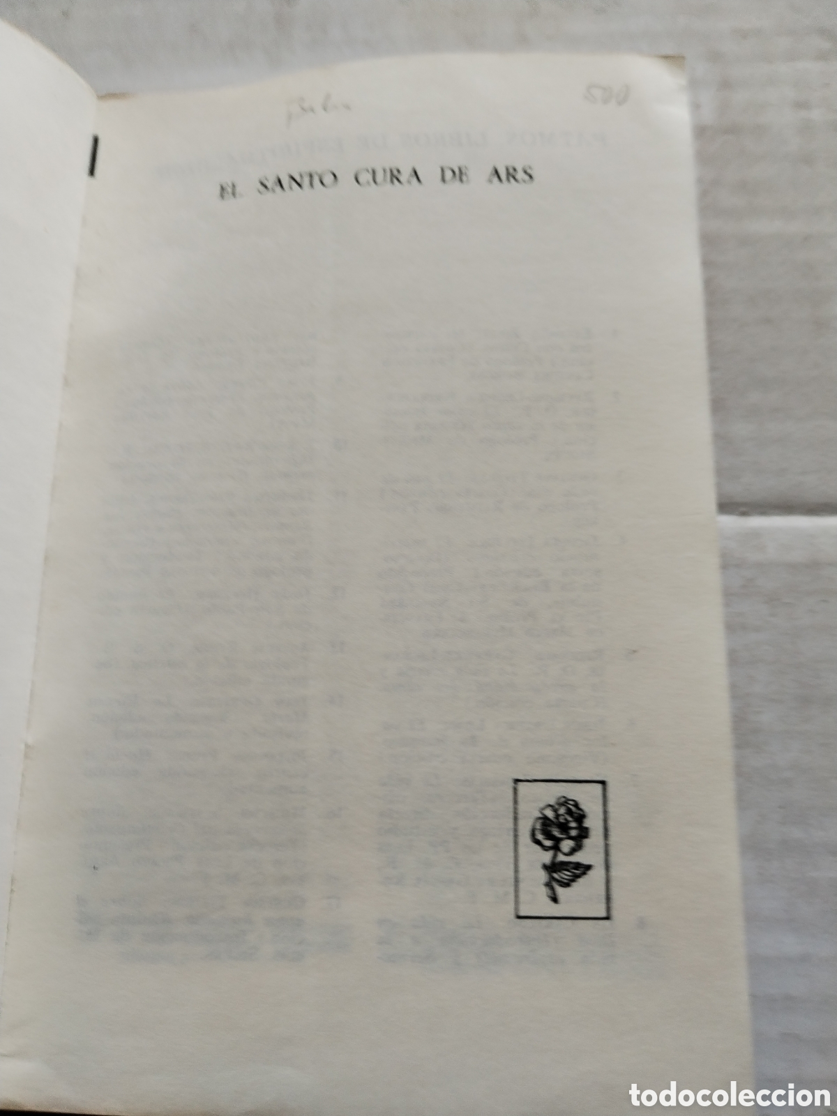 Libros de segunda mano: EL SANTO CURA DE ARS/JEAN DE - Foto 2