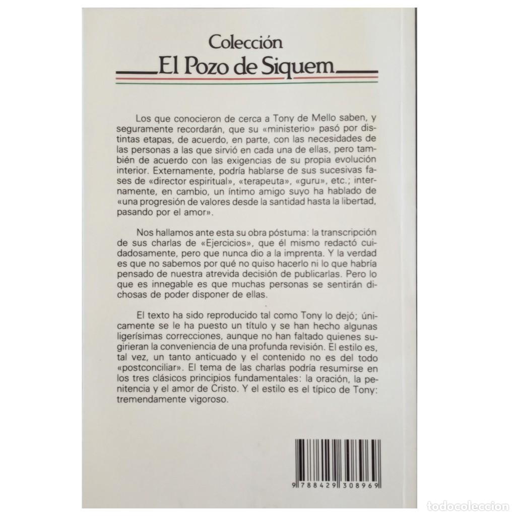Libros de segunda mano: CONTACTO CON DIOS. Charlas de Ejercicios. Mello, Anthony de - Foto 2