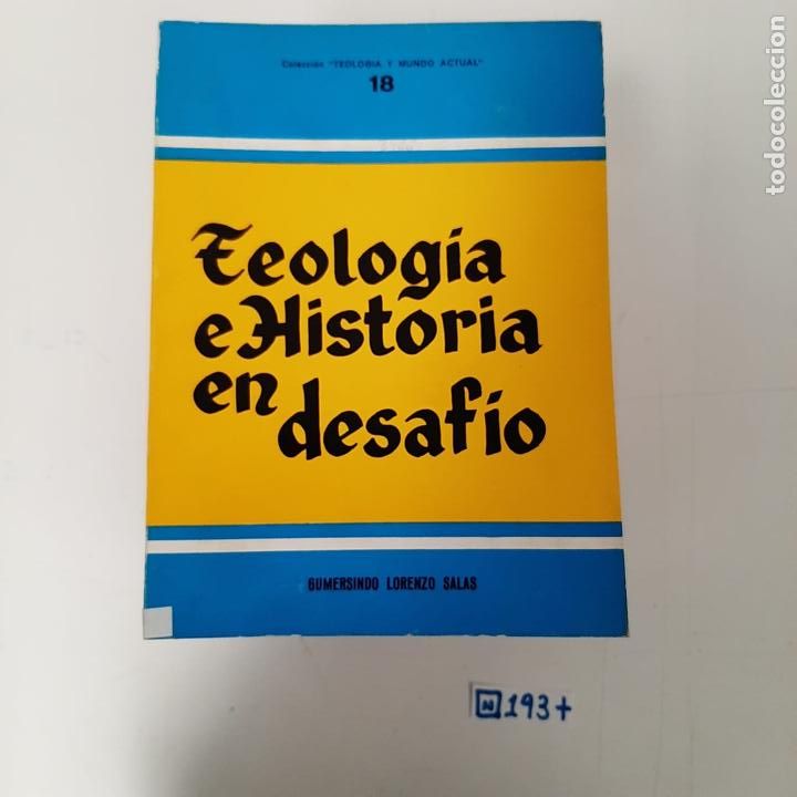 Libros de segunda mano: Teolog&iacute;a e historia en desaf&iacute;o - Foto 1