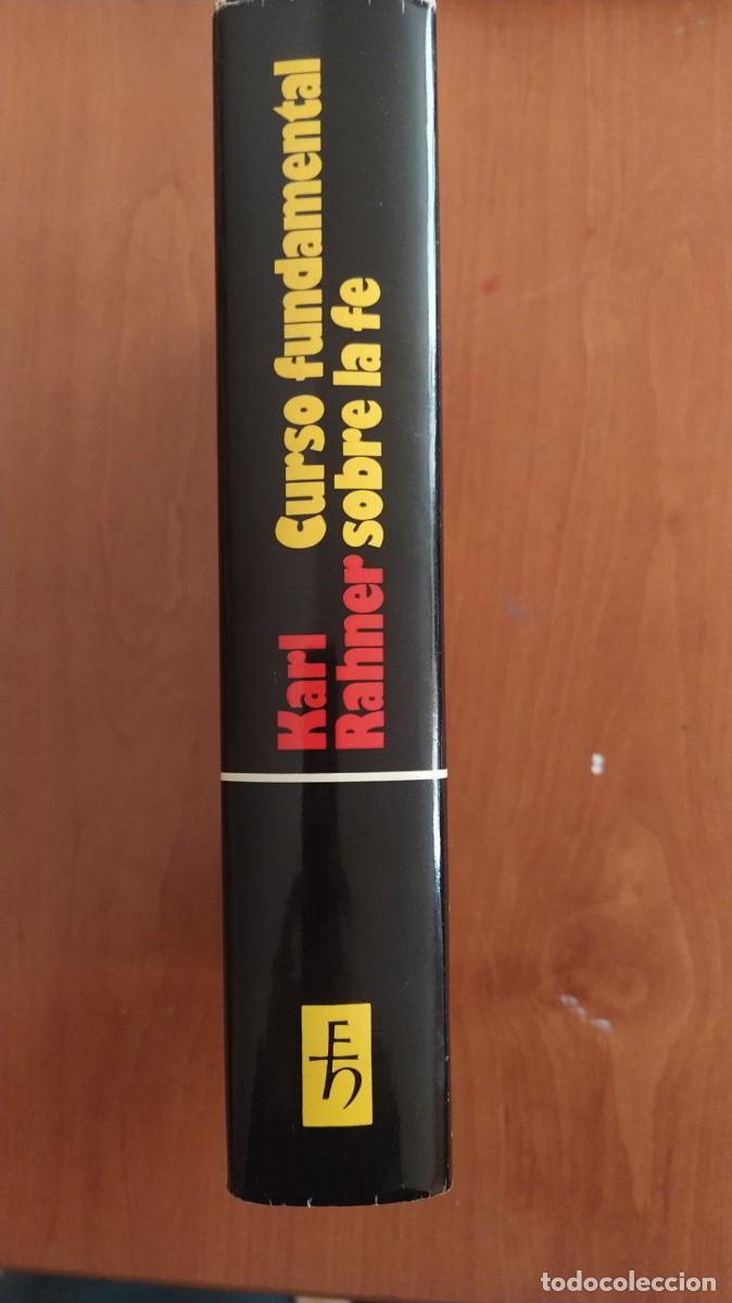 Libros de segunda mano: Curso fundamental sobre la fe. 1979 Karl Rahner - Foto 3