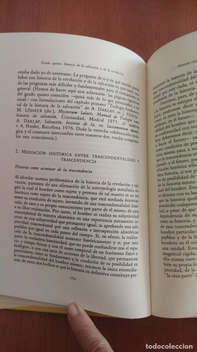 Libros de segunda mano: Curso fundamental sobre la fe. 1979 Karl Rahner - Foto 4