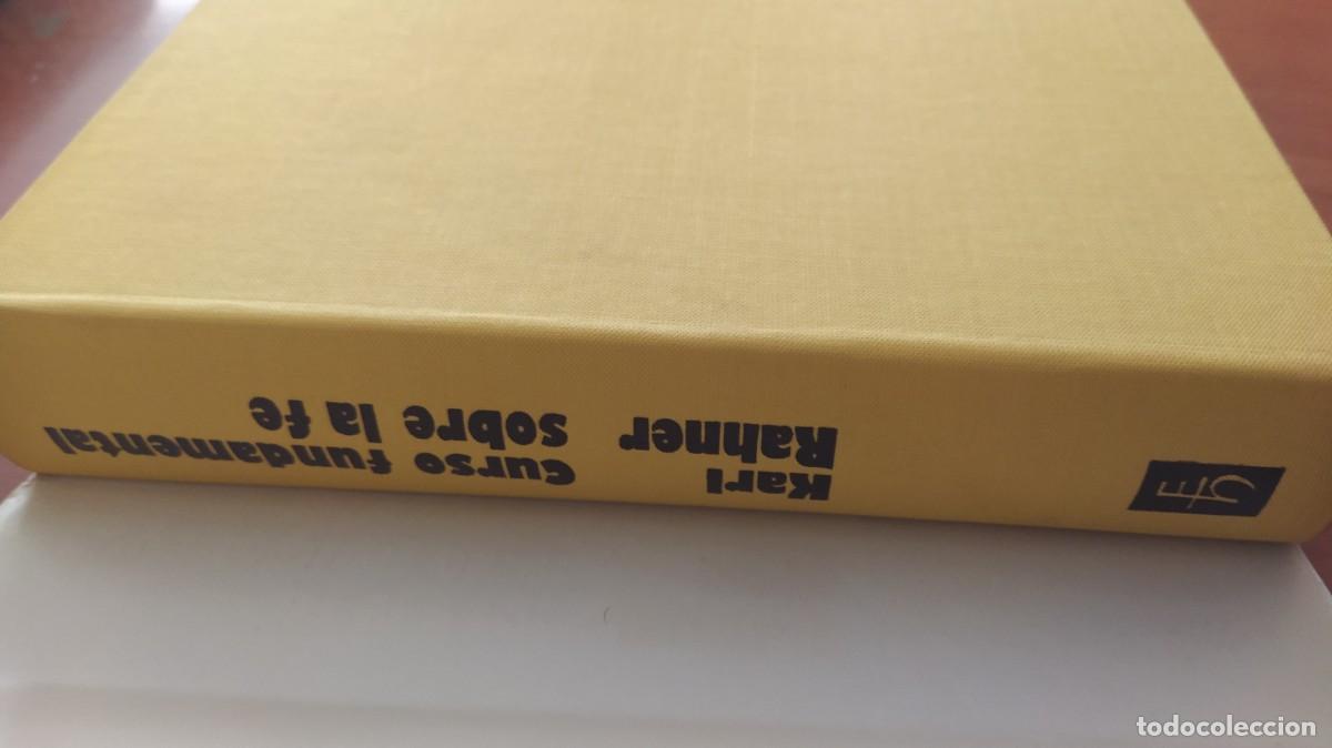 Libros de segunda mano: Curso fundamental sobre la fe. 1979 Karl Rahner - Foto 5