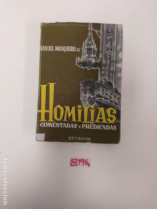 Libros de segunda mano: Homil&iacute;as comentadas y predicadas - Foto 1