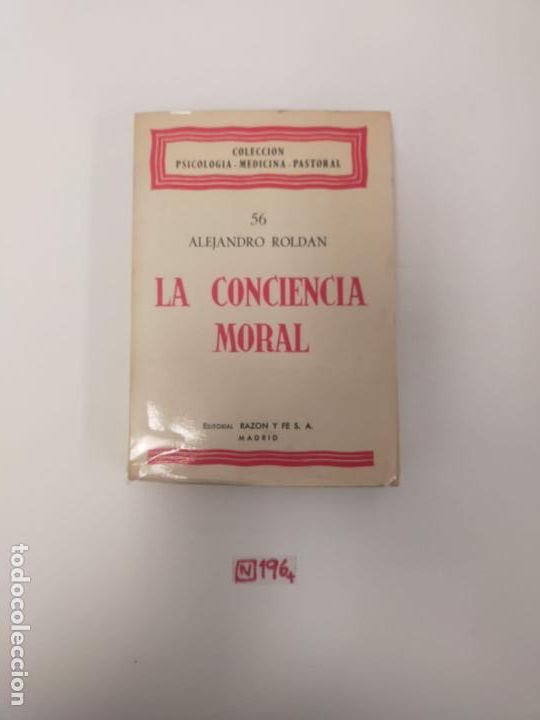 Libros de segunda mano: La conciencia moral - Foto 1