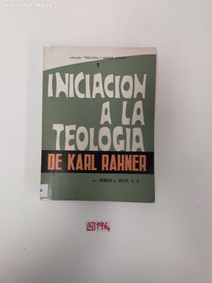 Libros de segunda mano: Iniciaci&oacute;n a la teolog&iacute;a - Foto 1