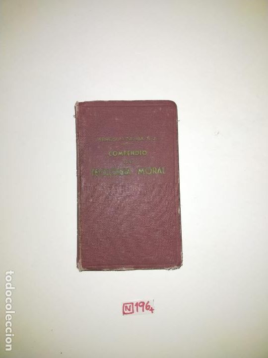 Libros de segunda mano: Compendio de teolog&iacute;a moral - Foto 1