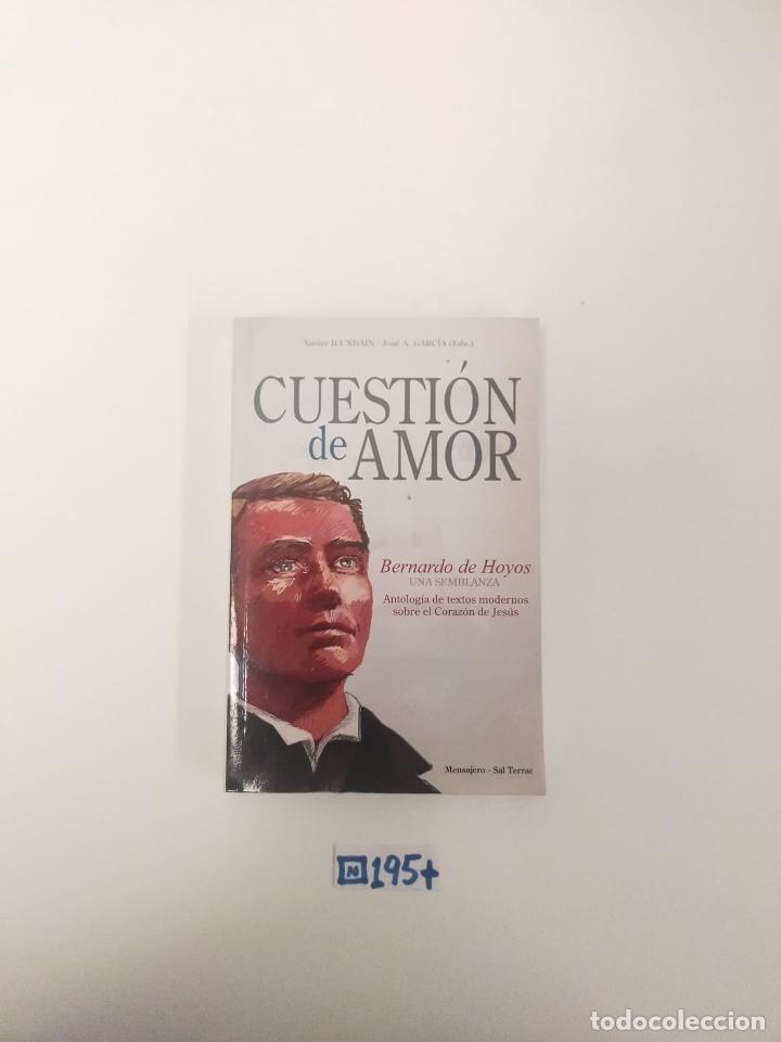Libros de segunda mano: Cuesti&oacute;n de amor - Foto 1