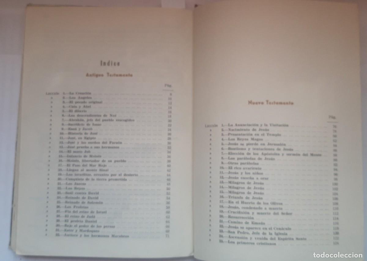 Libros de segunda mano: HISTORIA SAGRADA. EDICIONES S.M. 1961 - Foto 3