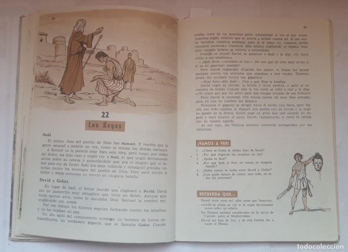 Libros de segunda mano: HISTORIA SAGRADA. EDICIONES S.M. 1961 - Foto 5