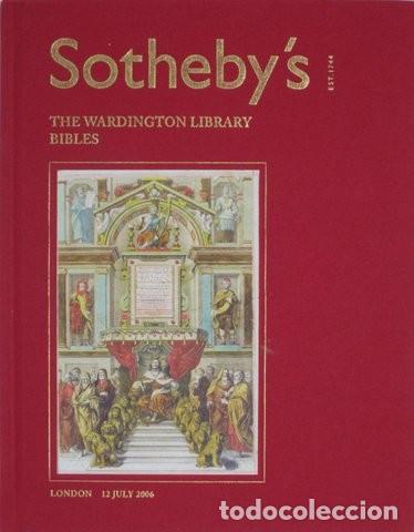 Libri di seconda mano: Sotheby's Auction Catalogue: The Wardington Library Bibles (Biblias)