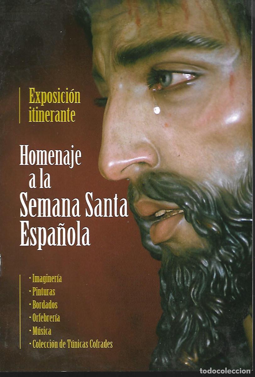 Libros de segunda mano: BONITO LIBRETO DE HOMENAJE A LA SEMANA SANTA ESPA&Ntilde;OLA PERFECTO ESTADO