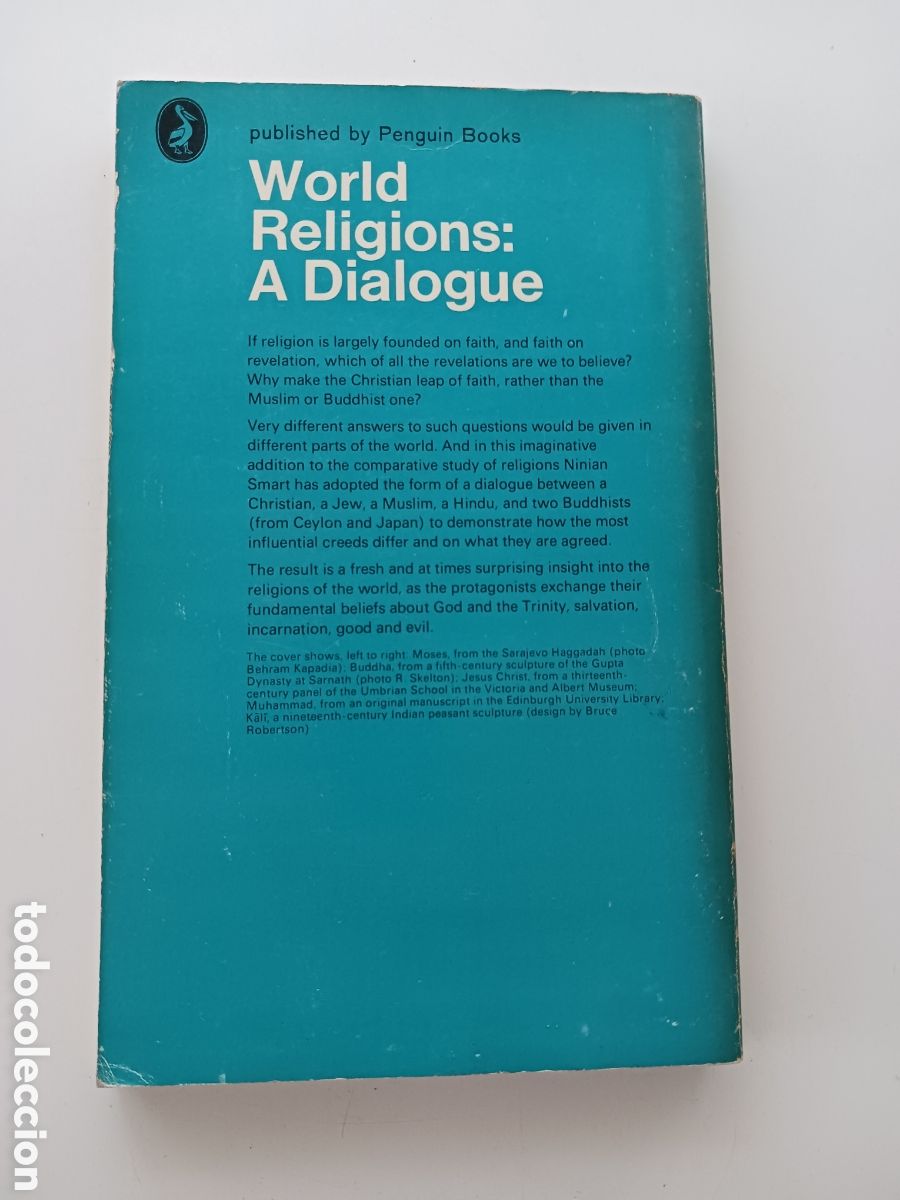 Libros de segunda mano: World religions : a dialogue Ninian Smart 1966 ingl&eacute;s - Foto 2
