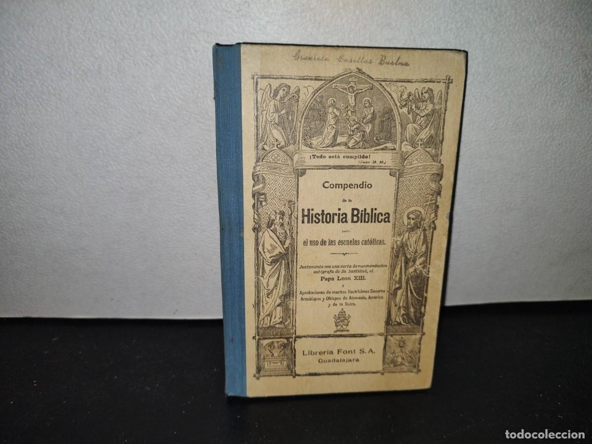 Gebrauchte B&uuml;cher: 60- COMPENDIO DE LA HISTORIA B&Iacute;BLICA O NARRACIONES DEL ANTIGUO Y NUEVO TESTAMENTO - BUSINGER - 1946