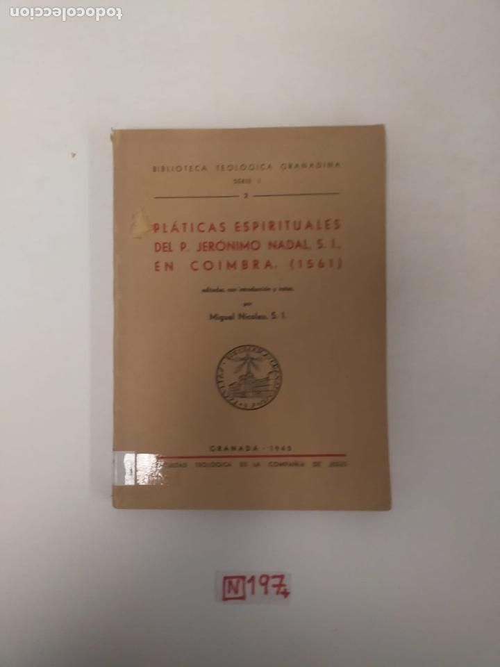 Libros de segunda mano: Pl&aacute;ticas espirituales - Foto 1