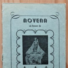 Libros de segunda mano: NOVENA EN HONOR DE NTRA. SRA. DE AGUAS-VIVAS, PATRONA DE CARCAGENTE - IMPRENTA HUMBERTO CUENCA 1948