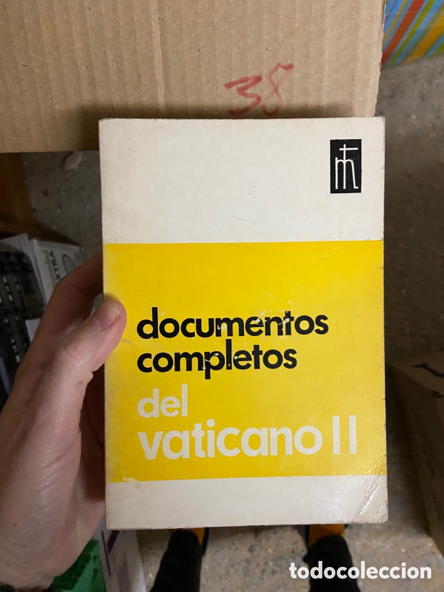 Libros de segunda mano: Caja38 Documentos completos del Vaticano II