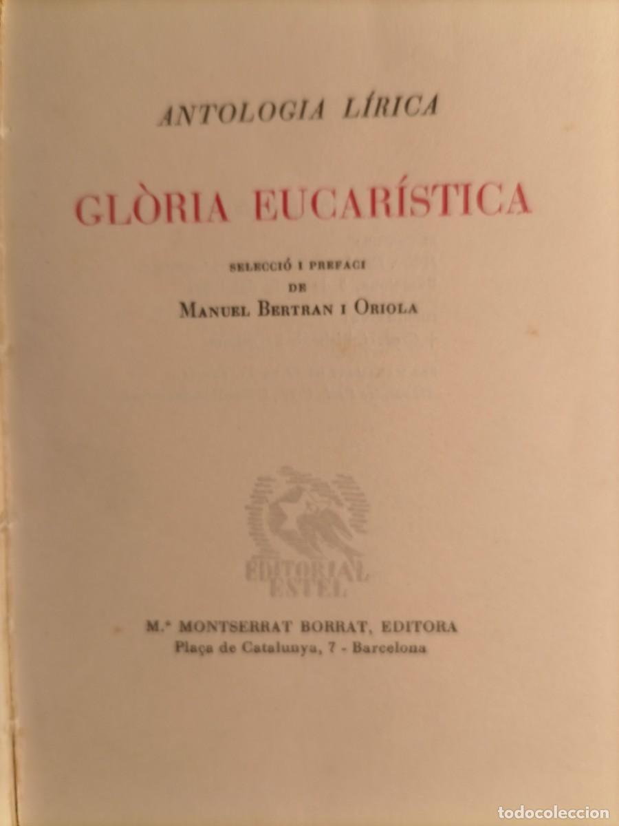 Libros de segunda mano: Gloria eucar&iacute;stica 1952 - Foto 3