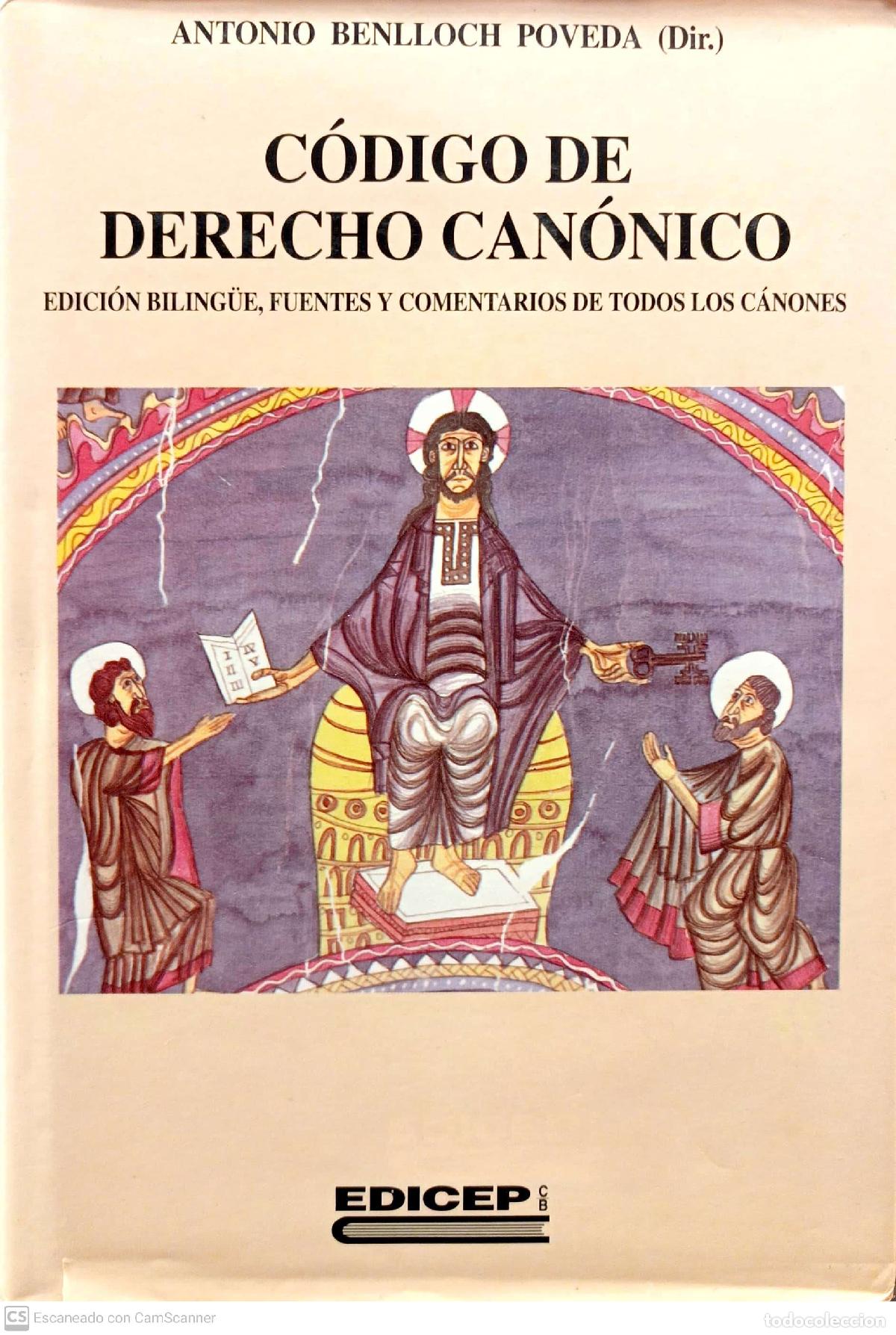 Libros de segunda mano: C&oacute;digo de derecho can&oacute;nico - Antonio Benlloch Poveda (Dir.) - Foto 1