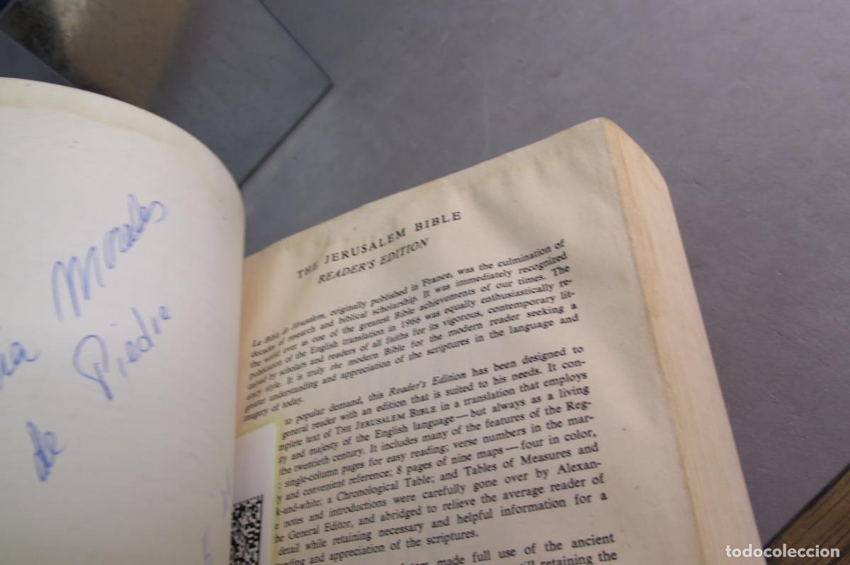 Libros de segunda mano: TE JERUSALEM BIBLE - Foto 3