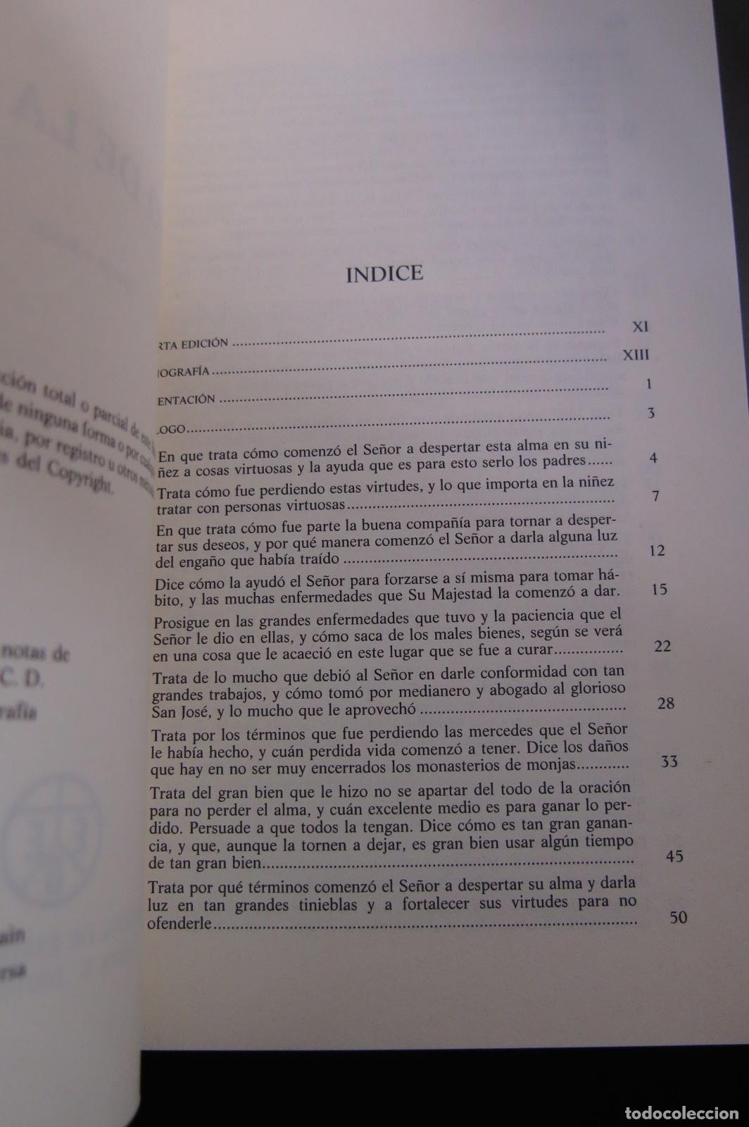 Libros de segunda mano: LIBRO DE LA VIDA. SANTA TERESA DE JESUS - Foto 2