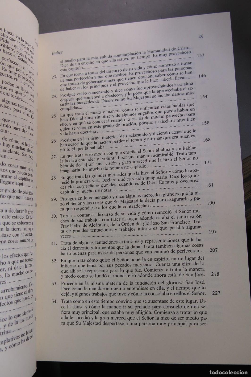 Libros de segunda mano: LIBRO DE LA VIDA. SANTA TERESA DE JESUS - Foto 4