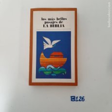 Libros de segunda mano: LOS MAS BELLOS PASAJES DE LA BIBLIA. Lote 390744234