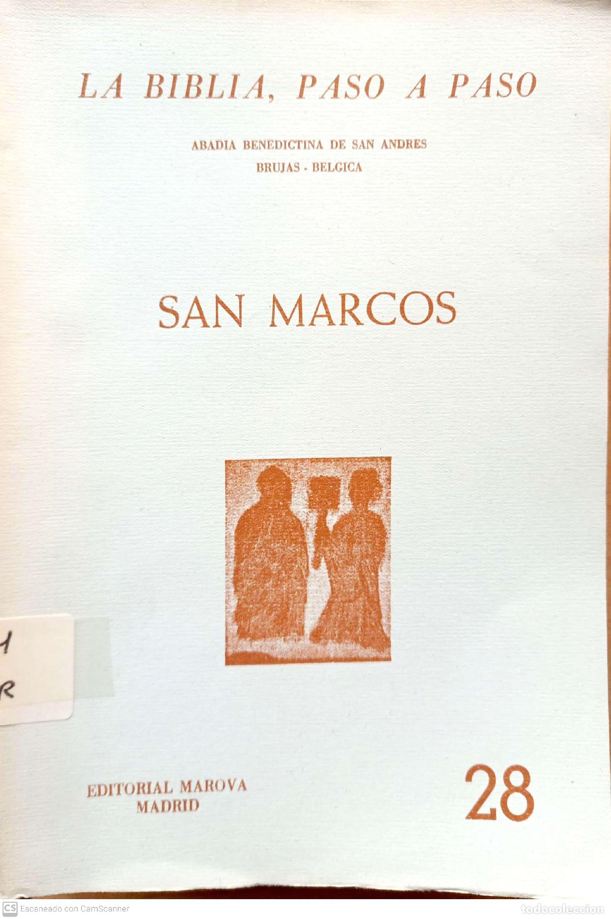 Libros de segunda mano: San Marcos - Foto 1