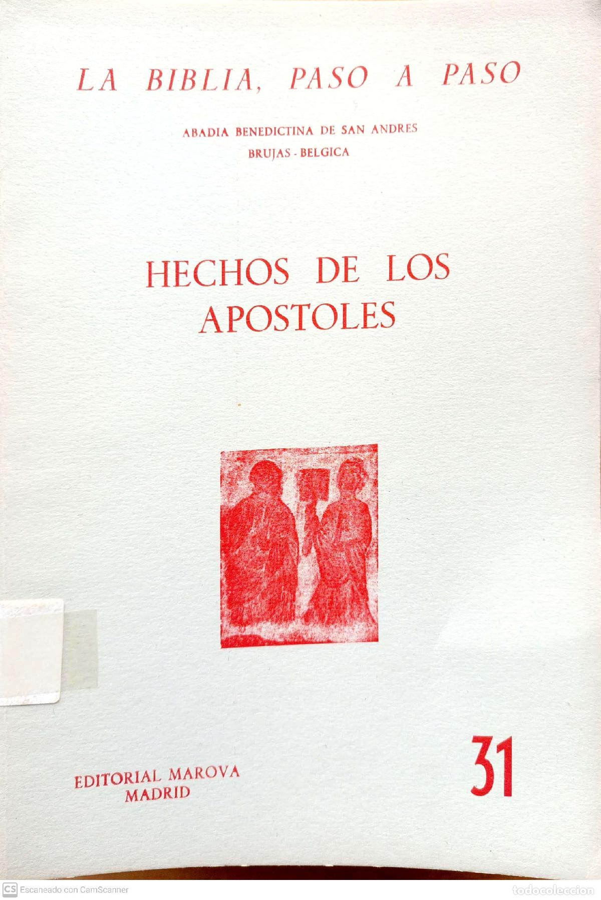 Libros de segunda mano: Hechos de los apostoles - Foto 1