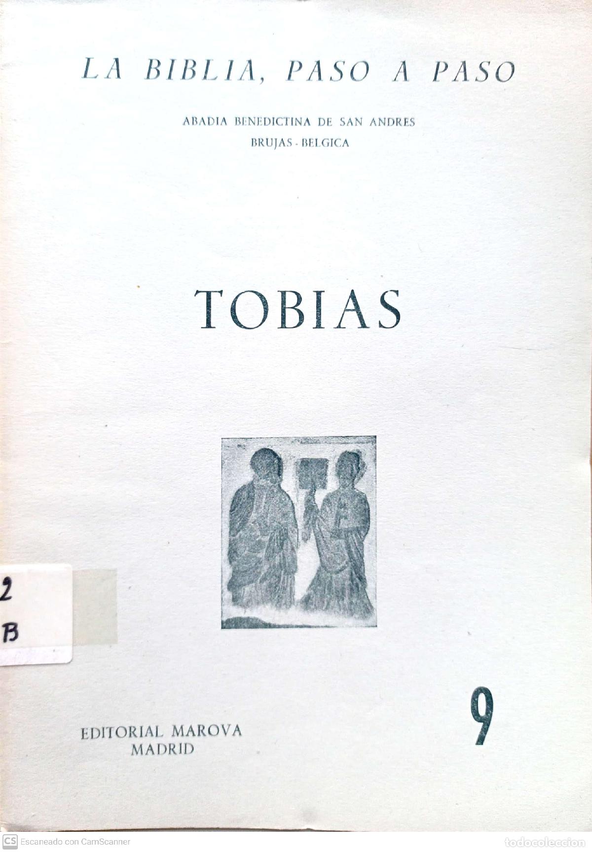 Libros de segunda mano: Tobias - Foto 1