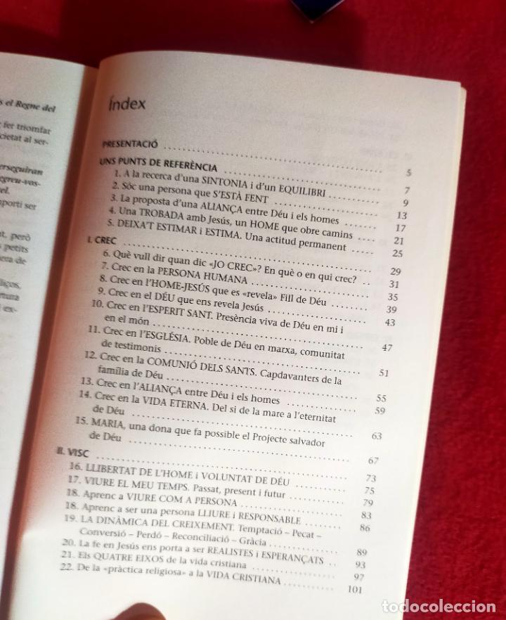 Libros de segunda mano: DONAR VIDA A LA FE. JOSEP CODINA I FARRES - CATALA - Foto 3