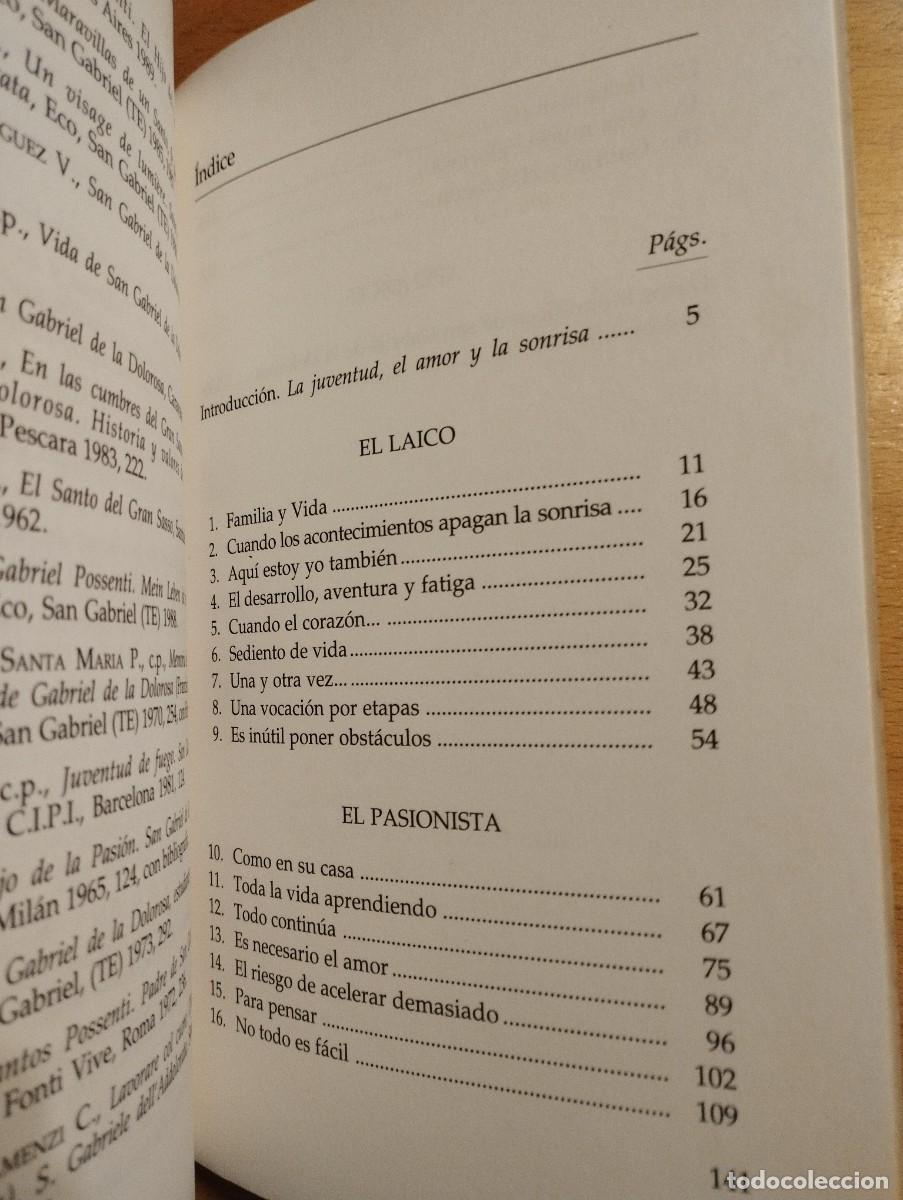 Libros de segunda mano: GABRIEL DE LA DOLOROSA (GABRIELE CINGOLANI) - Foto 3