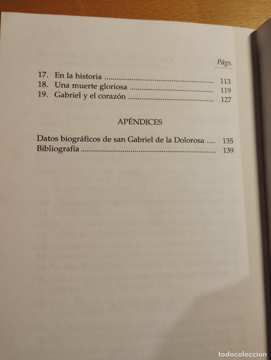 Libros de segunda mano: GABRIEL DE LA DOLOROSA (GABRIELE CINGOLANI) - Foto 4