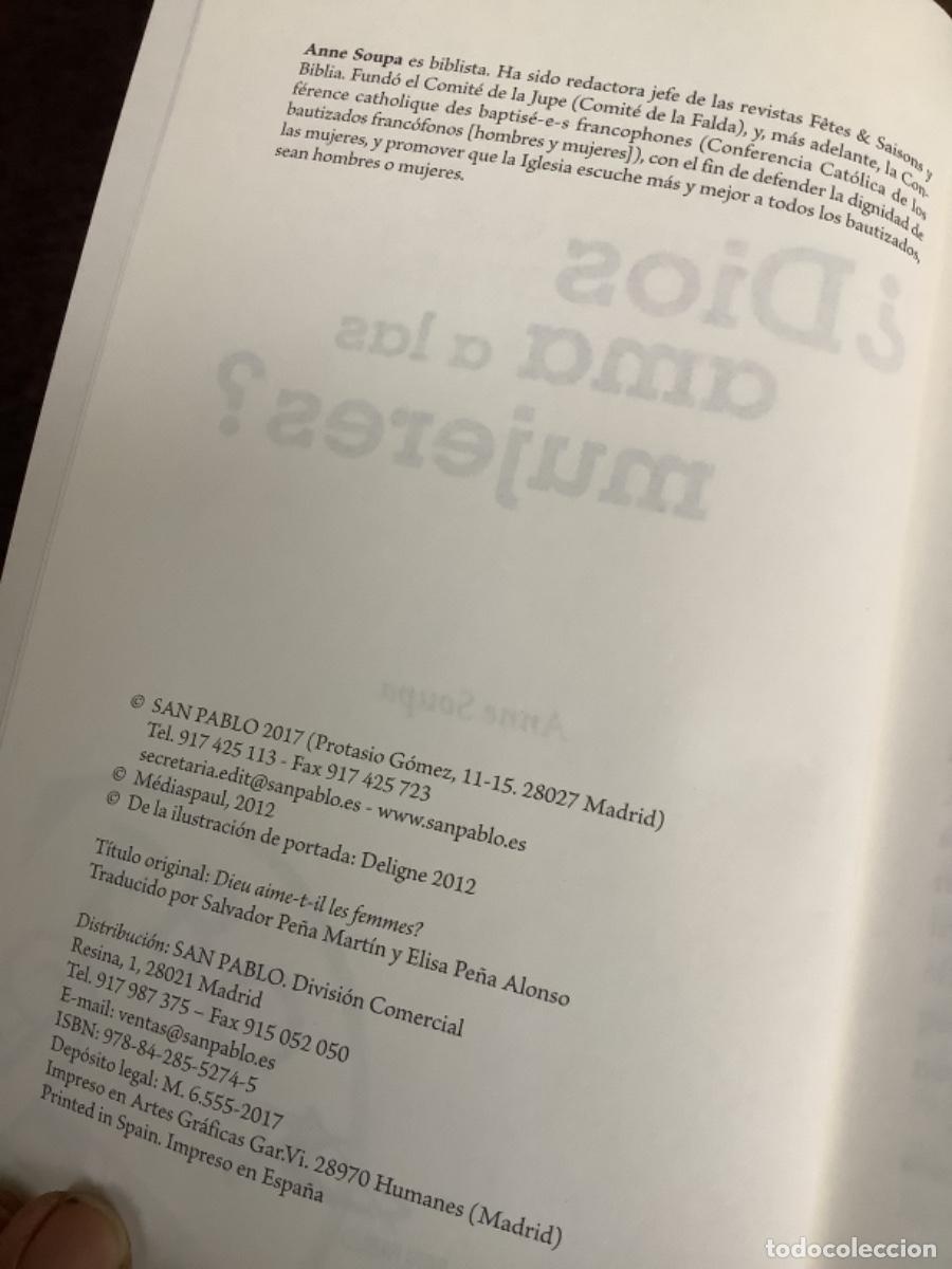 Libros de segunda mano: Dios ama a las mujeres? - Foto 3