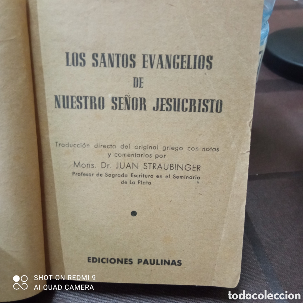 Libros de segunda mano: Los cuatro evangelios (,1944). - Foto 2