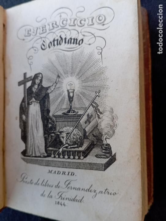 Libros de segunda mano: EJERCICIO COTIDIANO , MADRID 1844 - Foto 1