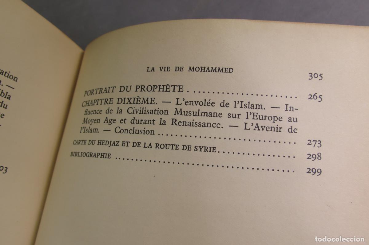 Libros de segunda mano: La vie de Mohammed prophete d&acute;Allah. DINET E. - Foto 5