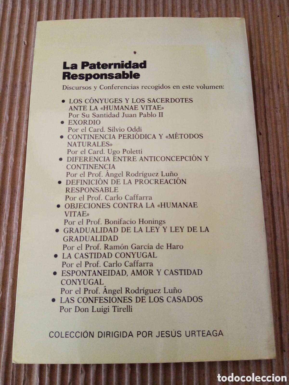 Libros de segunda mano: La paternidad Responsable. Libros mc - Foto 3
