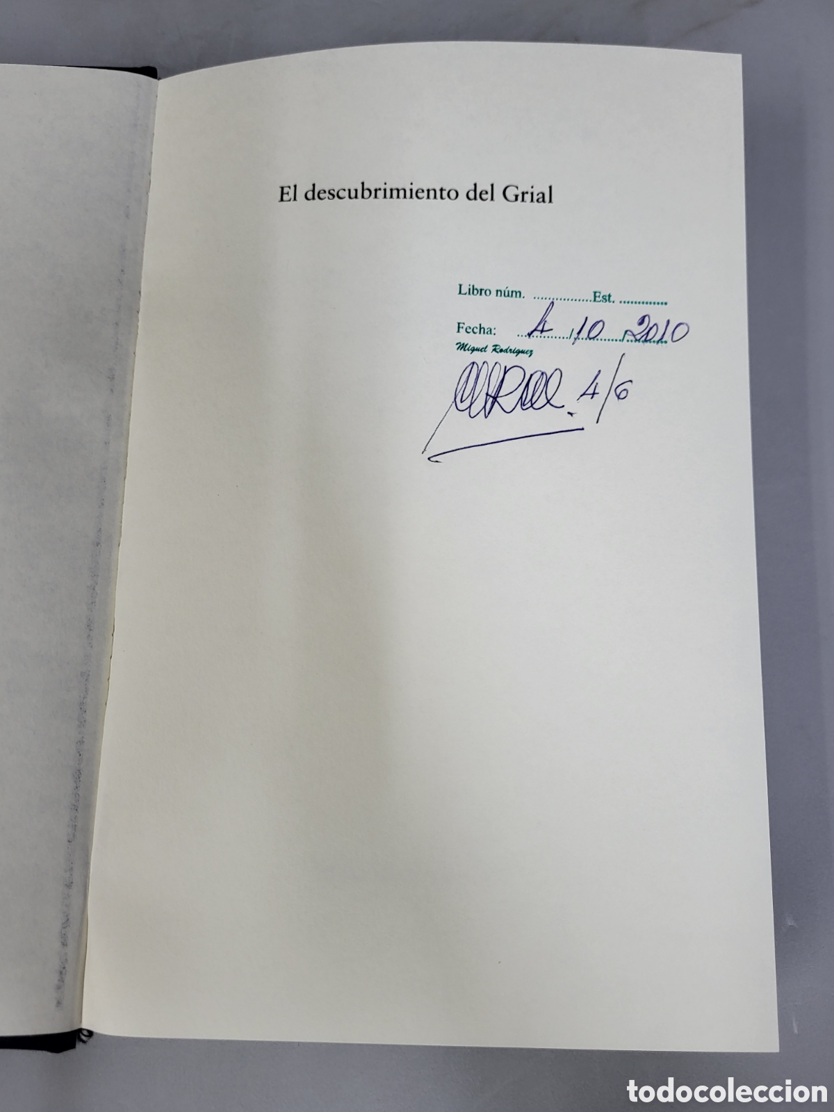 Libros de segunda mano: ☆ANDREW SINCLAIR .EL DESCUBRIMIENTO DEL GRIAL - Foto 4