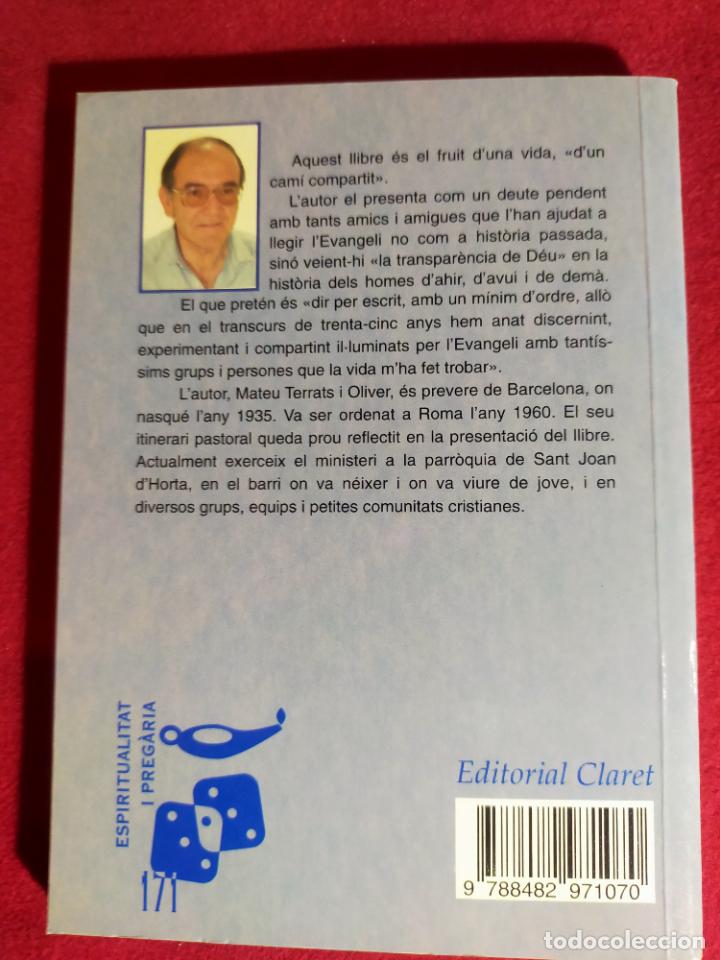 Libros de segunda mano: LA TRANSPARENCIA DE DEU - CATALA - Foto 2