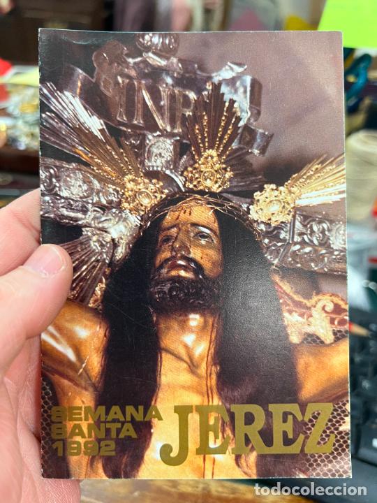 Libros de segunda mano: PROGRAMA ITINERARIO SEMANA SANTA DE JEREZ 1992