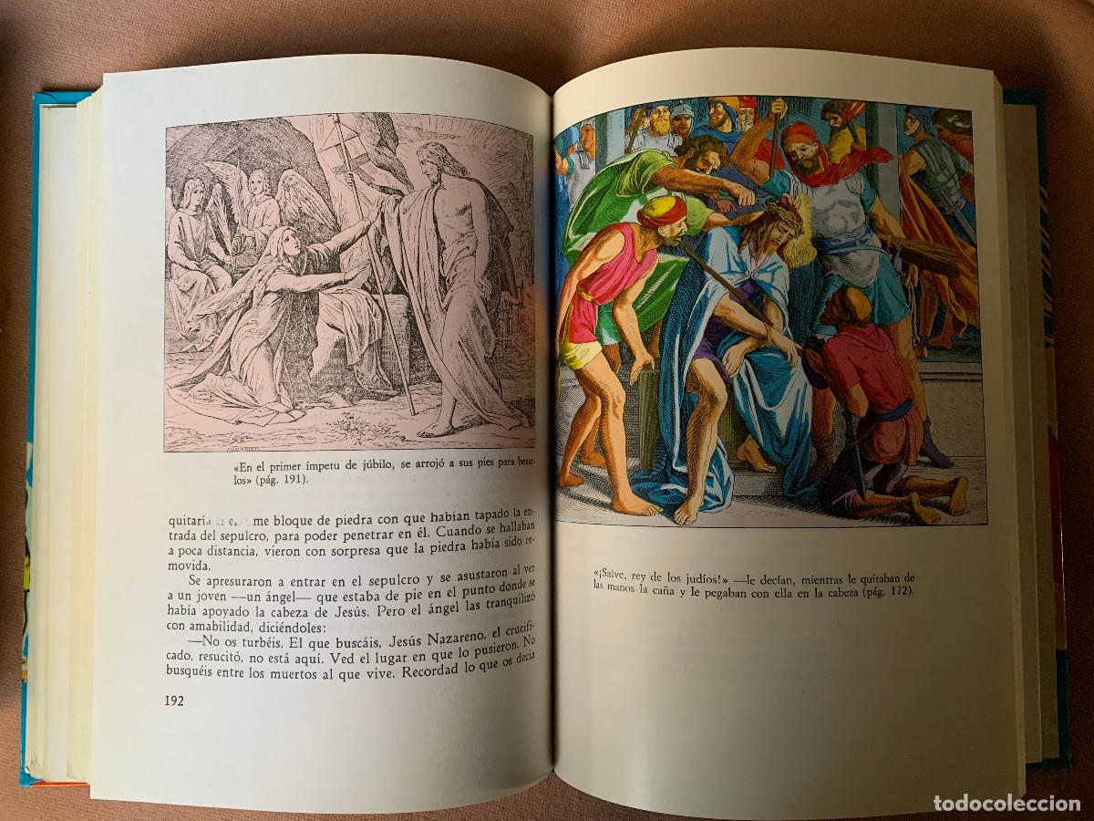 Libros de segunda mano: Libro La Biblia contada a los ni&ntilde;os (2 tomos) - Foto 5
