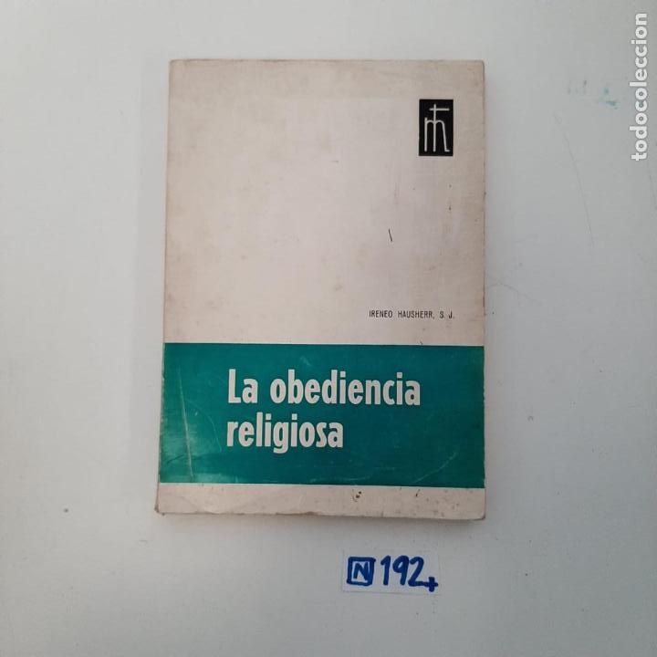 Libros de segunda mano: La obediencia religiosa - Foto 1