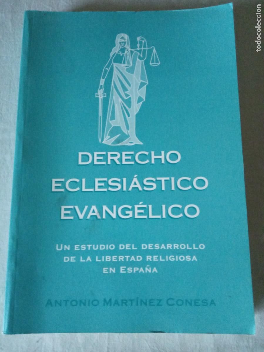Libri di seconda mano: DERECHO ECLESIASTICO EVANGELICO.-ANTONIO MARTINEZ CONESA.