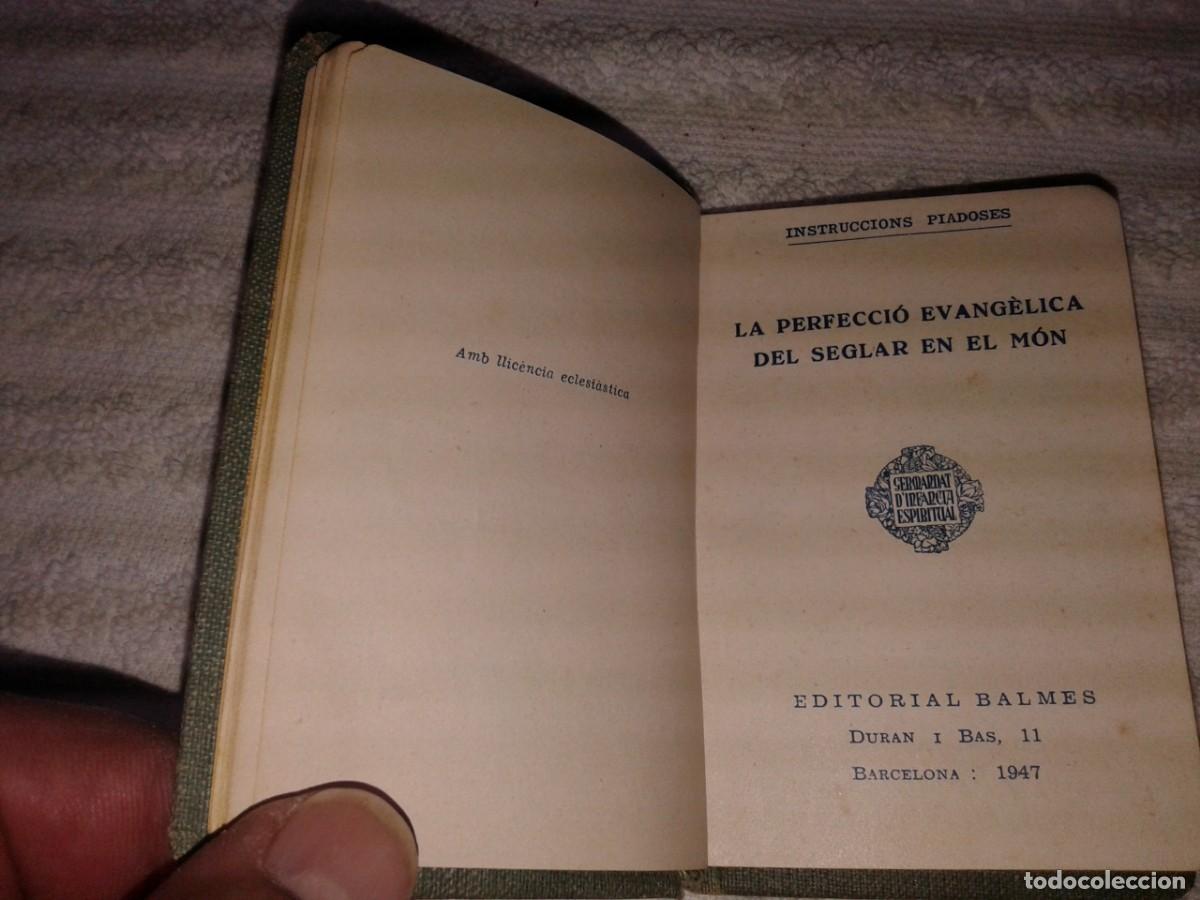 Libros de segunda mano: INSTRUCCIONS PIADOSES, EN CATALAN, B 16 - Foto 4